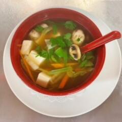 Mushroom n Tofu Soup