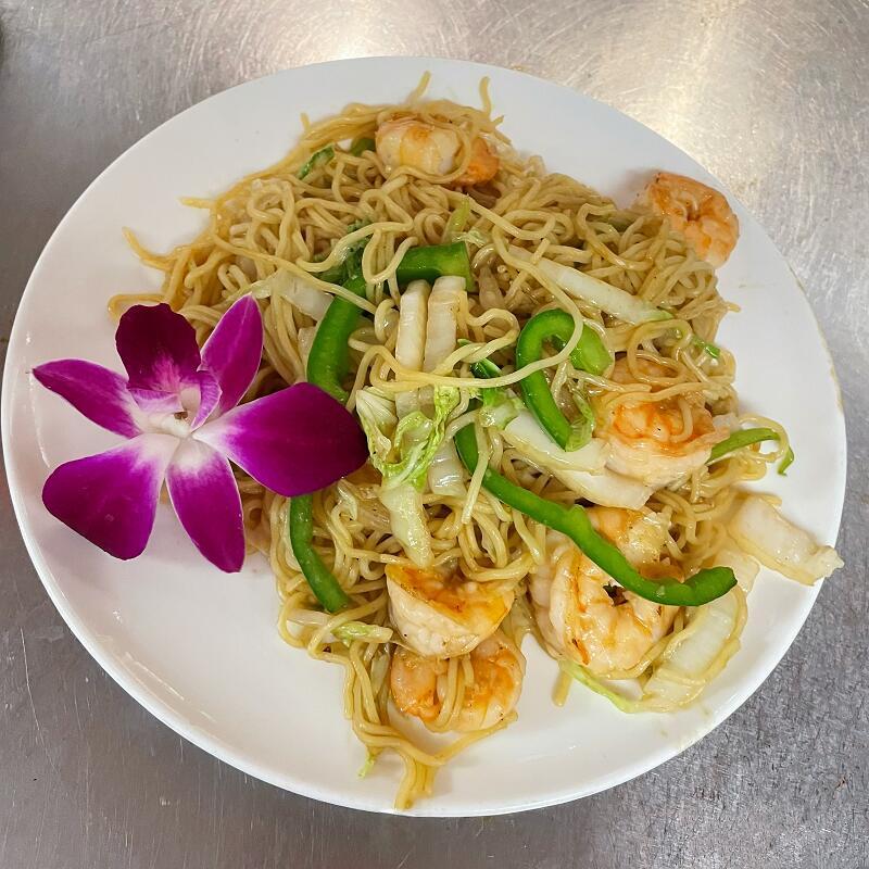 Shrimp Yaki Soba