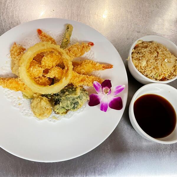 (D) Shrimp (6 pcs) n Veg Tempura