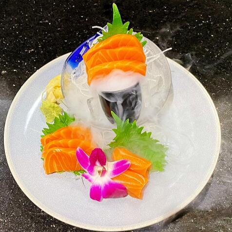 Salmon Sashimi Dinner