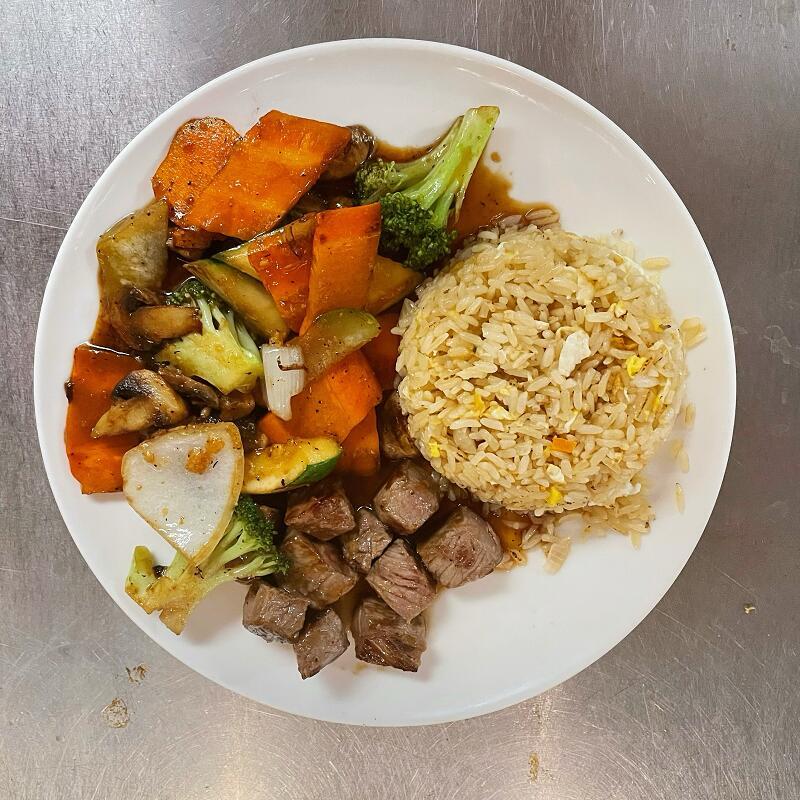 (L) Hibachi Steak