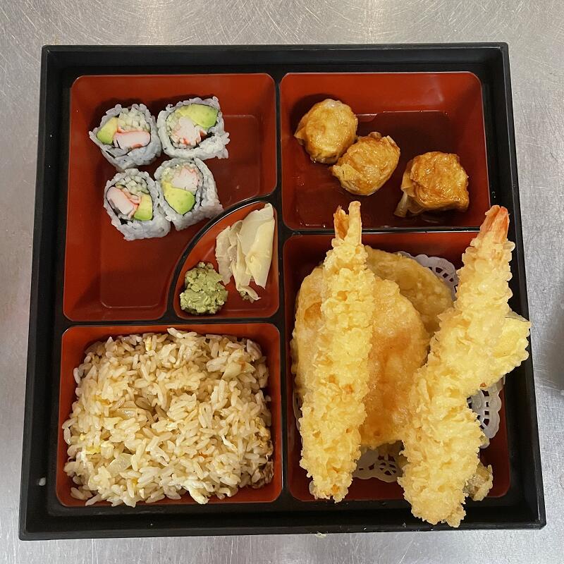 (L) Box Shrimp Tempura